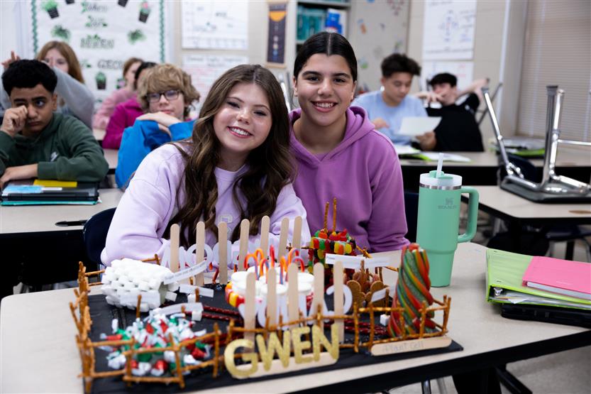 Students present science projects